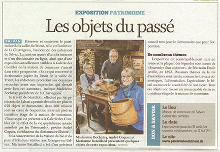 Page La Gazette de Martigny 