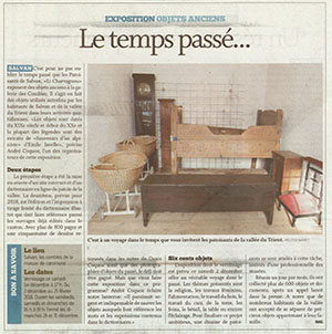 Page Gazette de Martignye