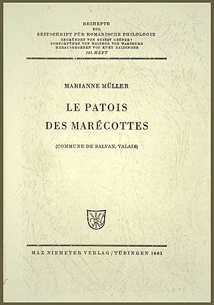 Le livre de Marianne Müller